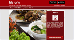 Desktop Screenshot of majors-dc.com